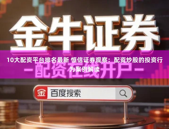 10大配资平台排名最新 恒信证券观察：配资炒股的投资行为案例解读
