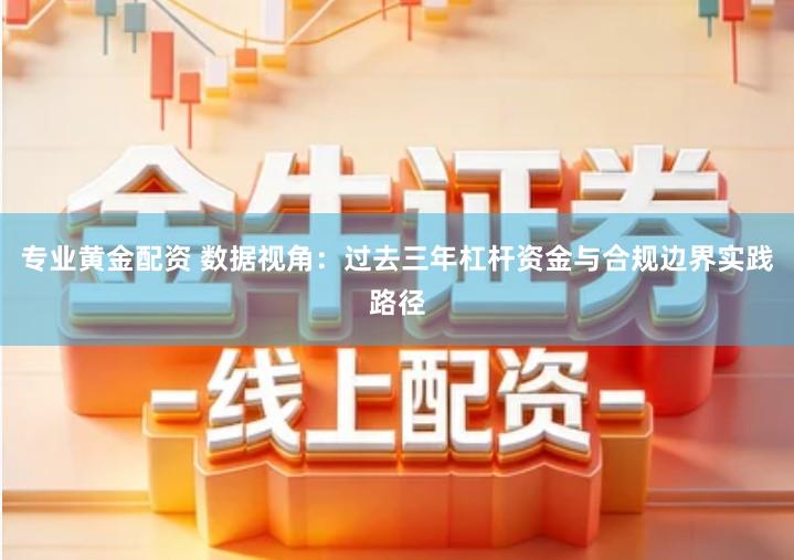 专业黄金配资 数据视角：过去三年杠杆资金与合规边界实践路径