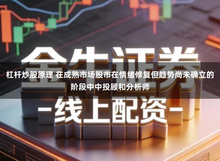 杠杆炒股原理 在成熟市场股市在情绪修复但趋势尚未确立的阶段中中投顾和分析师